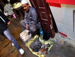 Barrio Andaluz, vendedor ambulante de huevos y gallinas