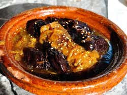 Plato típico de Fez, tajine