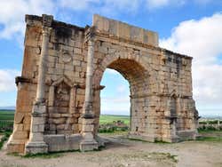 Volubilis, Arco de Caracalla