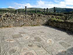 Volubilis, Mosaico de las Pruebas de Hércules